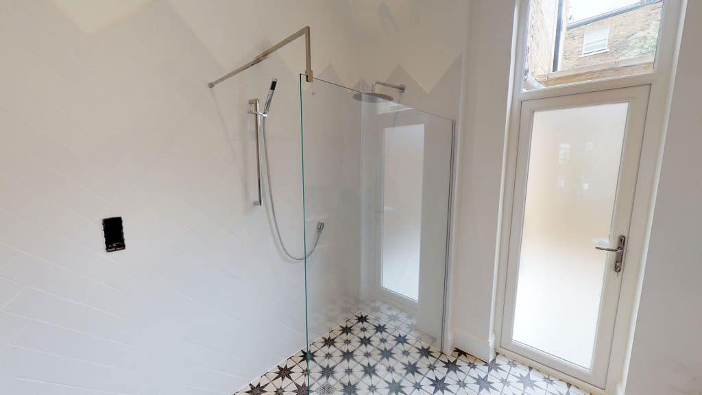 completed home extension downstairs washroom