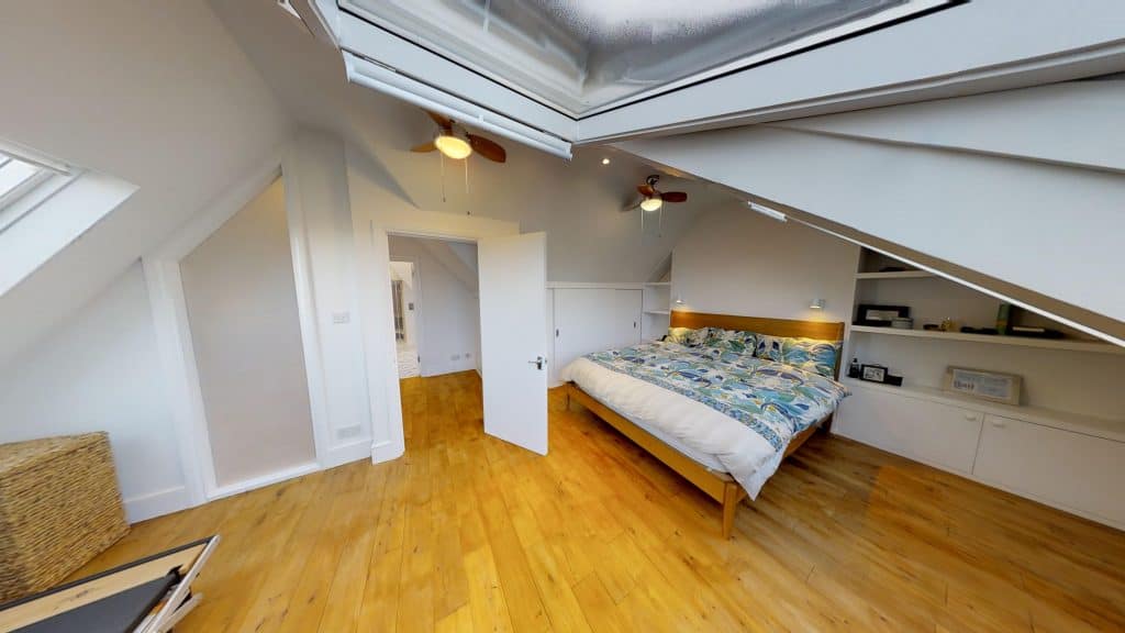 completed loft extension wooden floor bishopsthorpe road