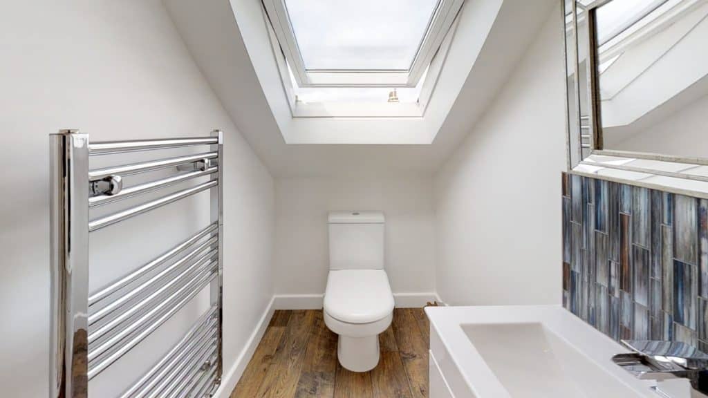 completed loft conversion ensuite