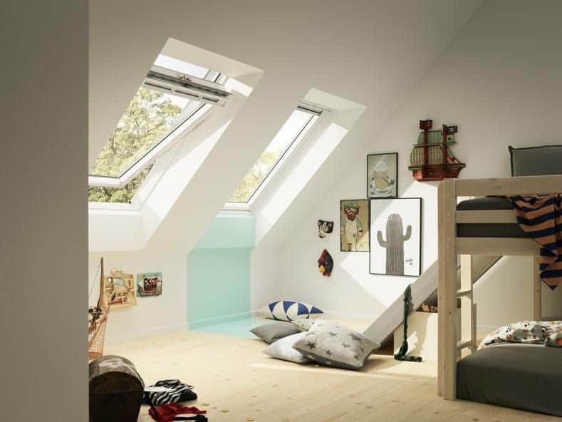 Completed loft conversion with kid theme interior