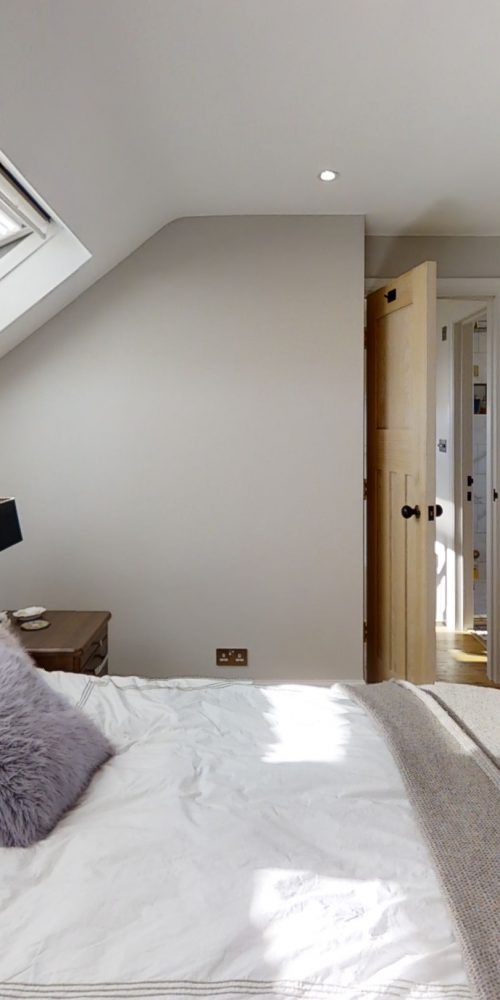 loft conversion used as a bedroom