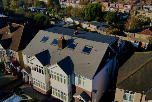 loft conversion - Birds eye view