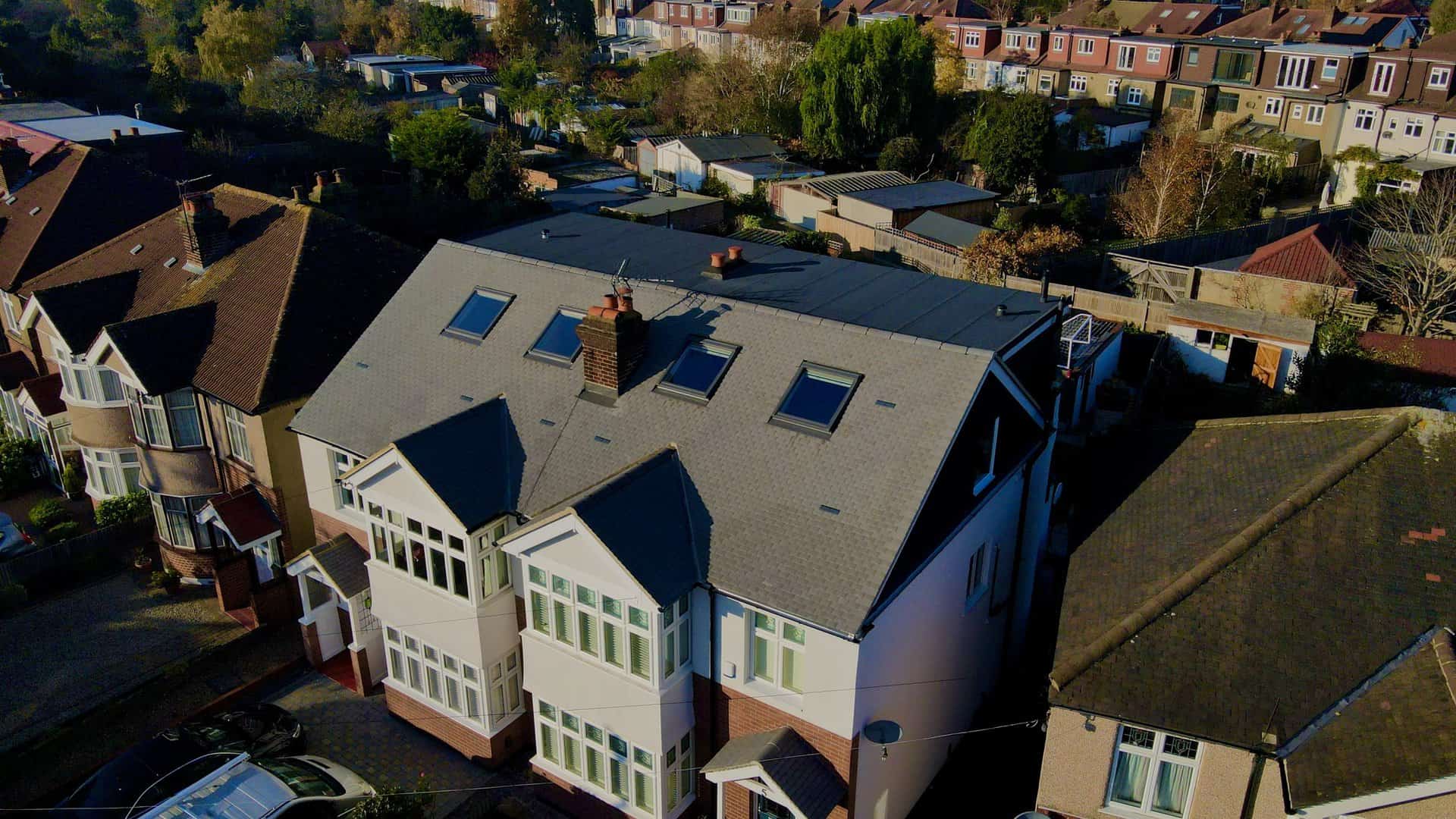 loft conversion - Birds eye view