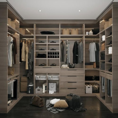 walk in wardrobe